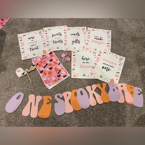 One Spooky Babe birthday decorations